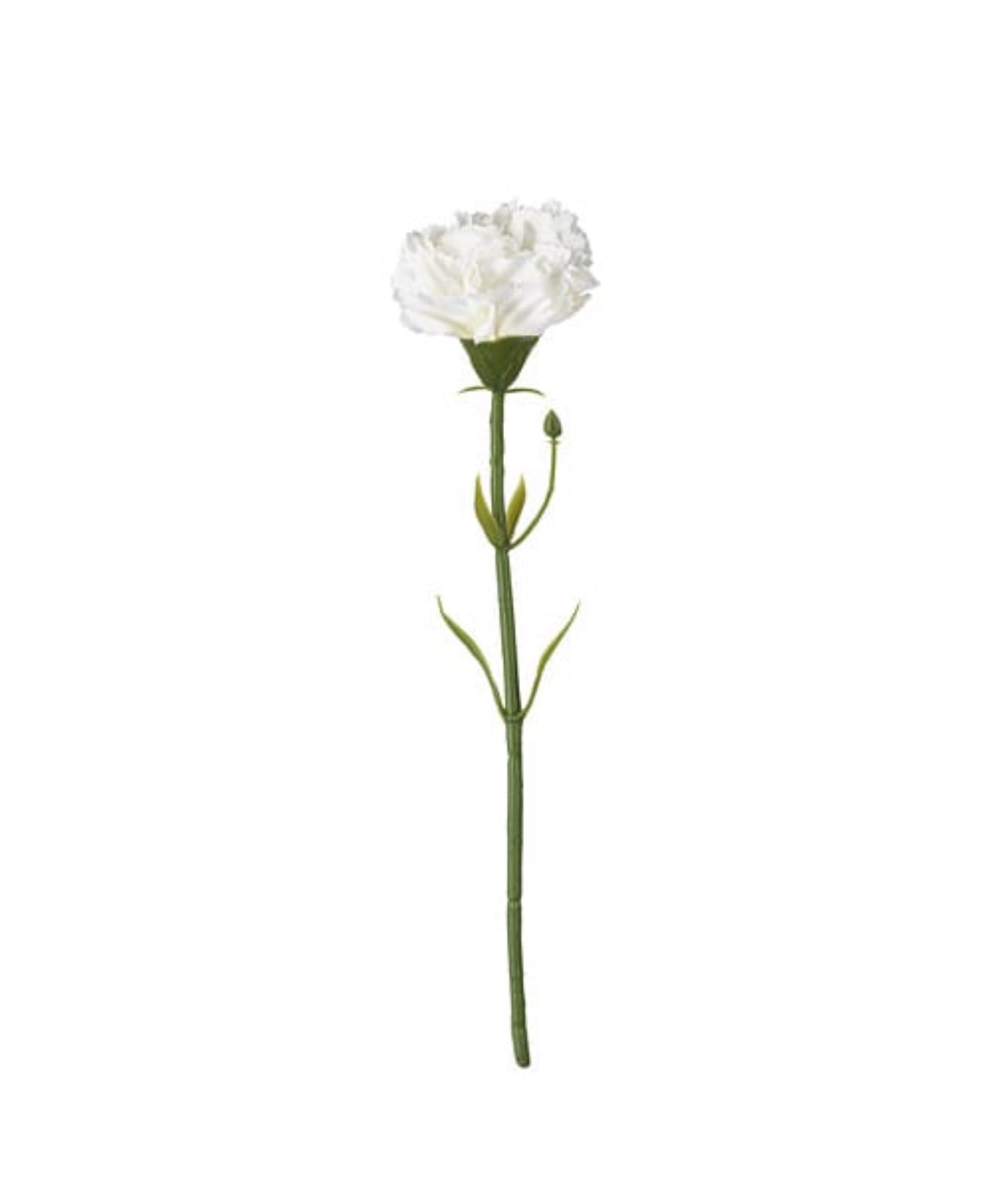 White artificial flower