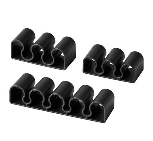 Cable holder, set of 3