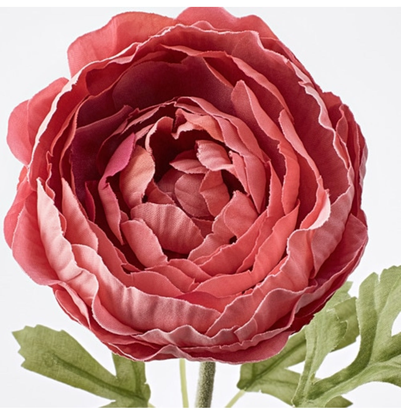 Artificial ranunculus flower