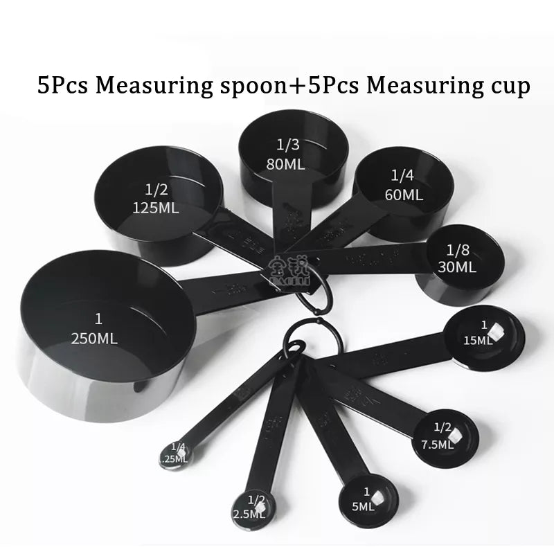 5/10pcs Kitchen Measuring Spoons Teaspoon Coffee Sugar Scoop Cake Baking Flour