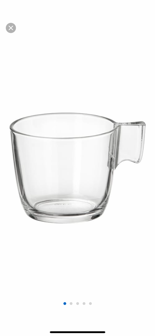 Glass mug